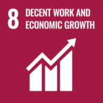 SDG Goal 8 icon: Decent Work and Economic Growth